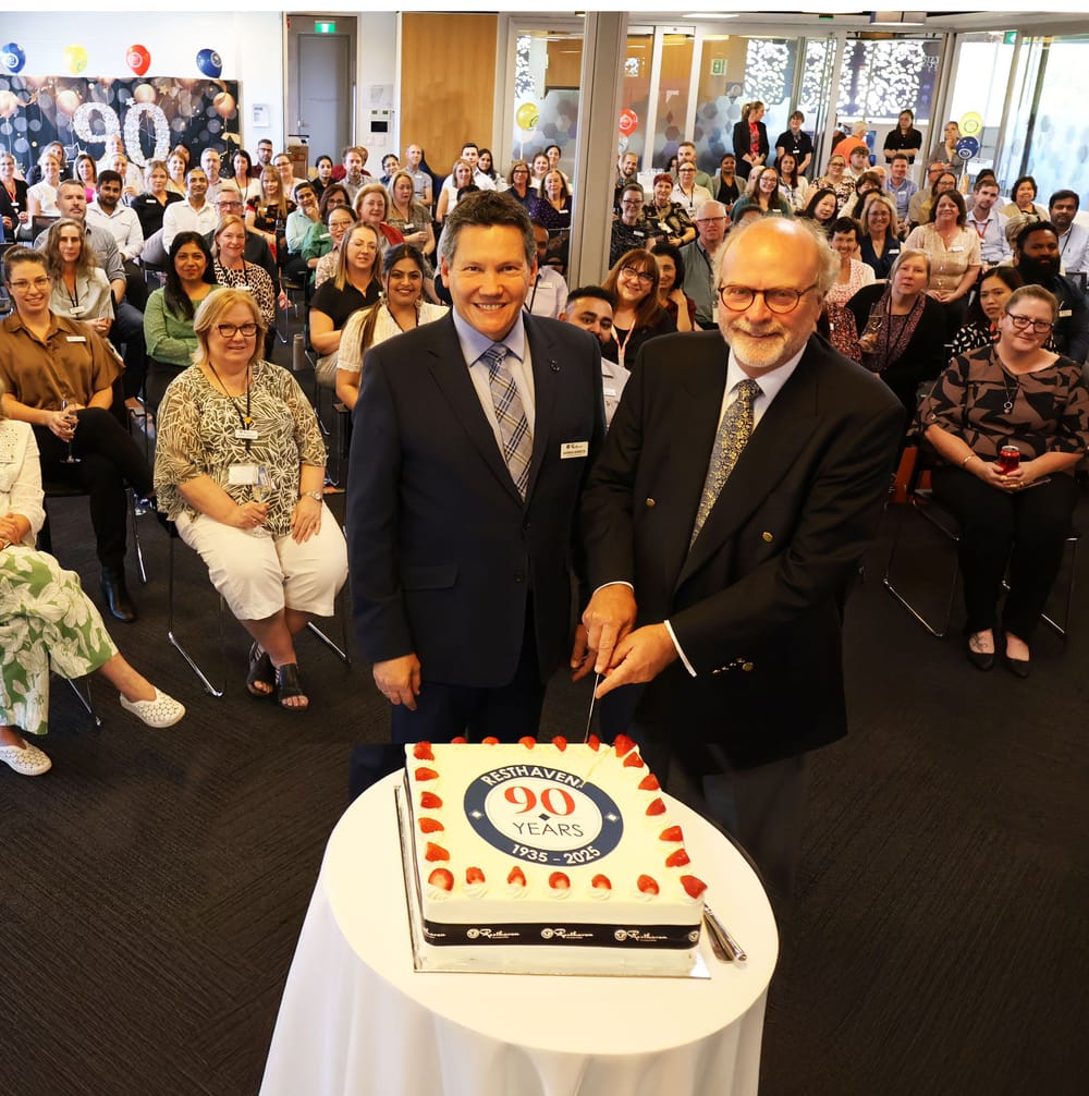 Growing Not For Profit Resthaven celebrates its 90th birthday post image