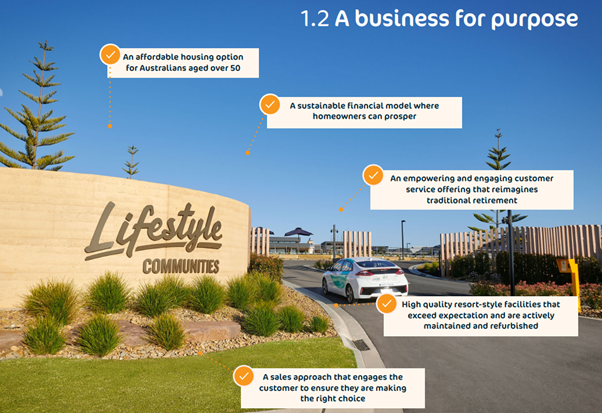 Lifestyle Communities positions the land lease operator as a ‘business for purpose’ post image