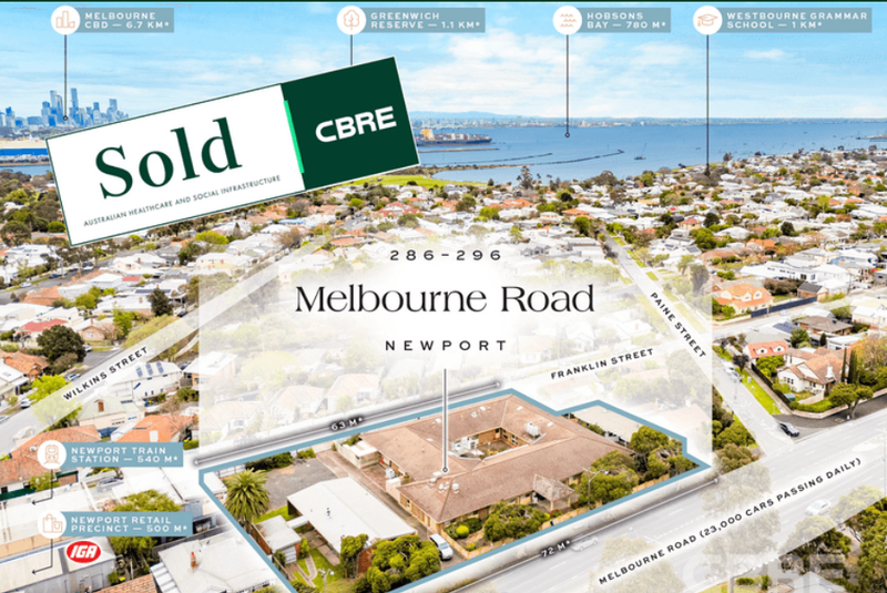 Vacant Mercy Health facility in Newport, Melbourne, sells for $154K per bed post image