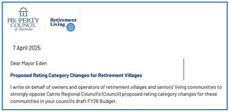 RLC want Cairns Regional Council to scrap village resident rate proposal despite "backdown" post image