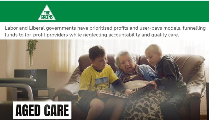 Could Australia really have a ‘de-rationed’ aged care system? The Greens say yes; logic – and fairness – says no post image